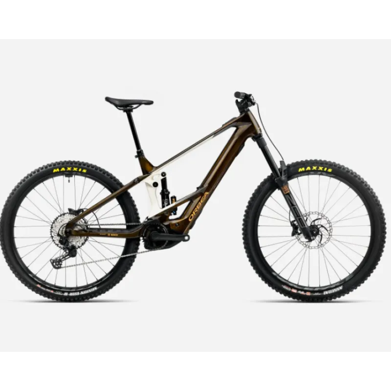 Ultima șansă Bicicletă ORBEA WILD M20 M Caramel Carbon View - Cream White